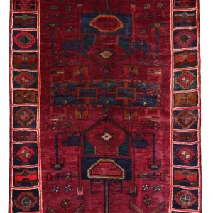 Dywan Gabbeh - Loribaft Perski - 220 x 160 cm - jasna czerwień