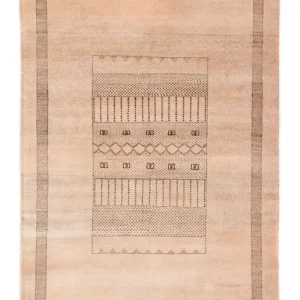 Dywan Gabbeh - Loribaft Perski - 222 x 151 cm - brązowy