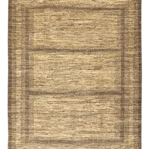 Dywan Gabbeh - Loribaft Perski - 224 x 170 cm - ciemny beż
