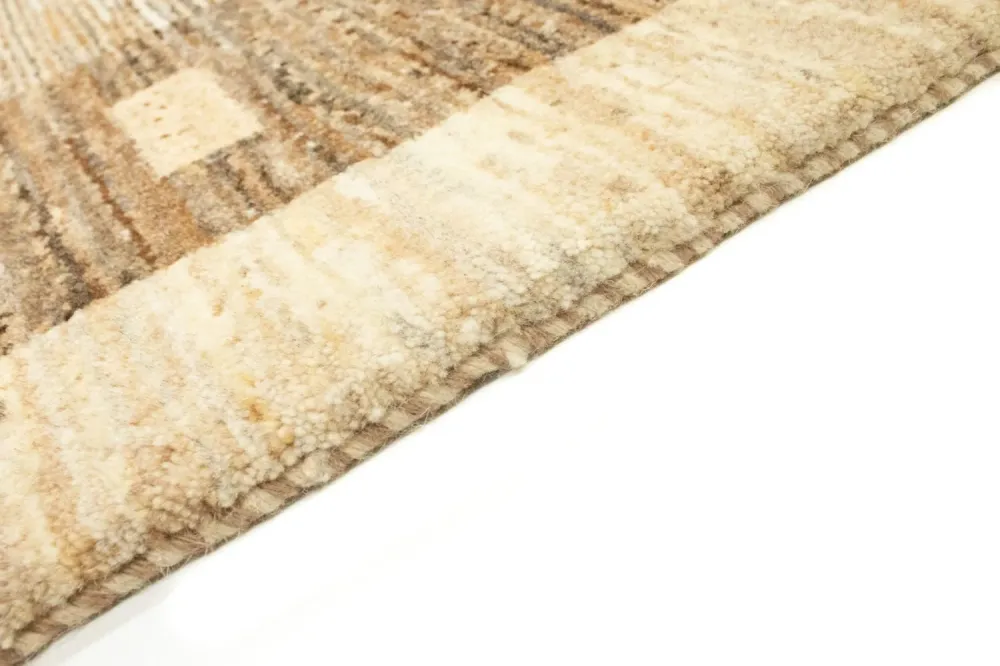 Dywan Gabbeh - Loribaft Perski - 228 x 161 cm - jasnobrązowy