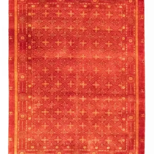 Dywan Gabbeh - Loribaft Perski - 235 x 174 cm - czerwony