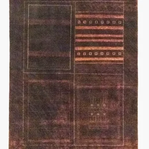 Dywan Gabbeh - Loribaft Perski - 237 x 169 cm - wielokolorowy