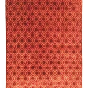 Dywan Gabbeh - Loribaft Perski - 242 x 172 cm - pomarańczowy