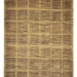 Dywan Gabbeh - Loribaft Perski - 242 x 194 cm - ciemny beż