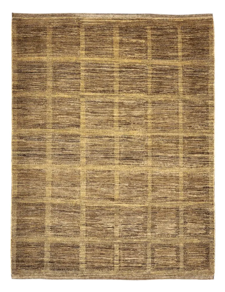 Dywan Gabbeh - Loribaft Perski - 242 x 194 cm - ciemny beż