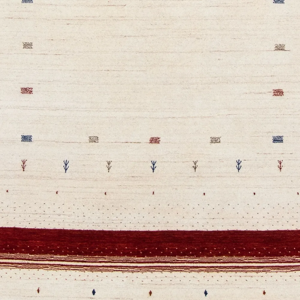 Dywan Gabbeh - Loribaft Perski - 245 x 170 cm - beżowy