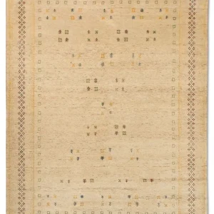 Dywan Gabbeh - Loribaft Perski - 250 x 200 cm - beżowy