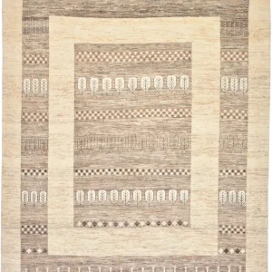 Dywan Gabbeh - Loribaft Perski - 253 x 203 cm - piaskowy