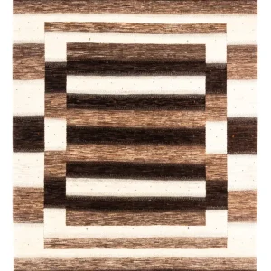 Dywan Gabbeh - Loribaft Perski - 257 x 221 cm - brązowy