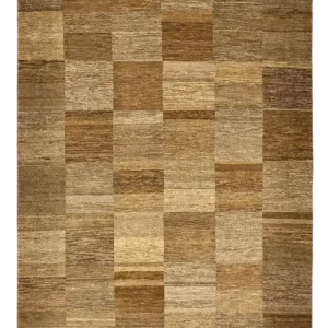 Dywan Gabbeh - Loribaft Perski - 270 x 207 cm - ciemny beż