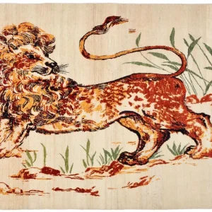 Dywan Gabbeh - Loribaft Perski - 277 x 172 cm - wielokolorowy