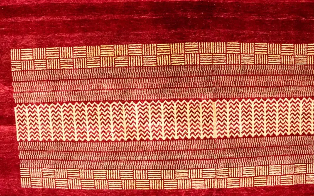 Dywan Gabbeh - Loribaft Perski - 297 x 202 cm - wielokolorowy