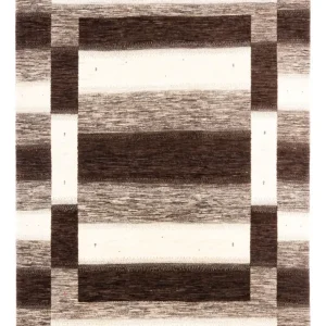Dywan Gabbeh - Loribaft Perski - 297 x 221 cm - szary