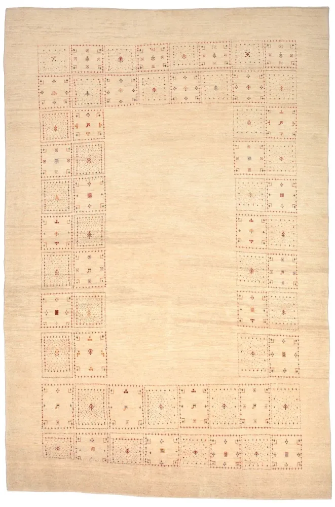 Dywan Gabbeh - Loribaft Perski - 299 x 202 cm - natura