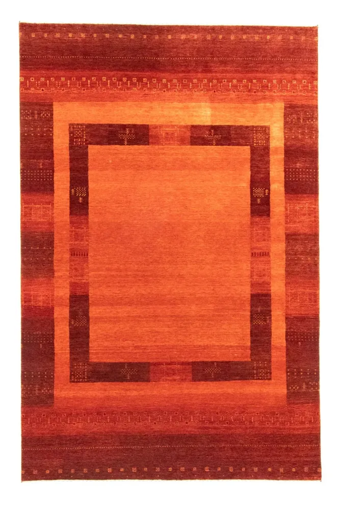 Dywan Gabbeh - Loribaft Perski - 301 x 198 cm - czerwony