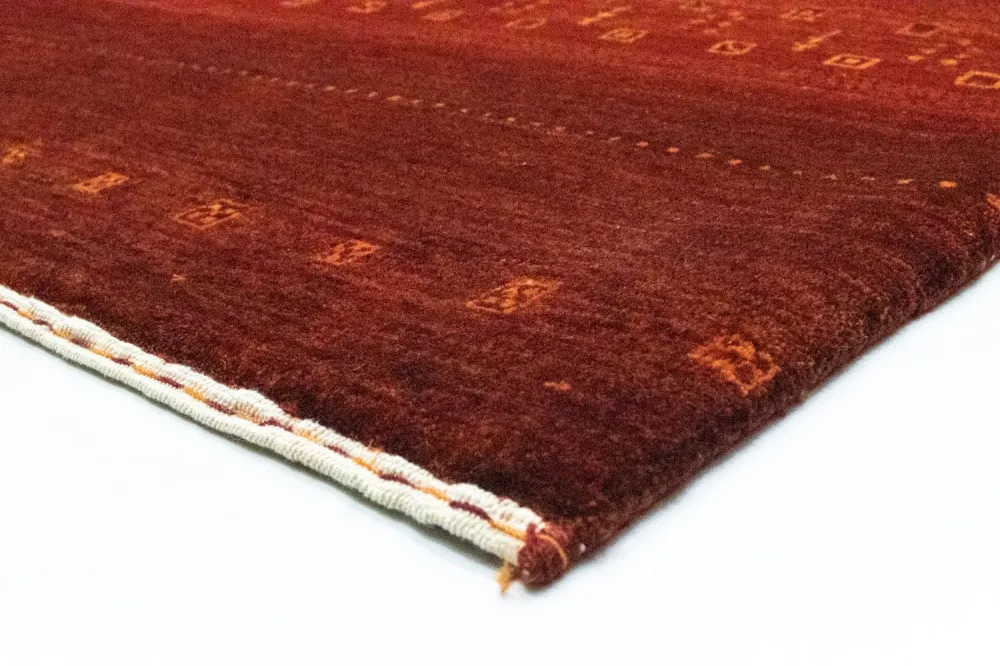 Dywan Gabbeh - Loribaft Perski - 301 x 198 cm - czerwony