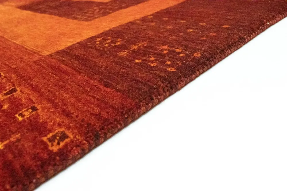 Dywan Gabbeh - Loribaft Perski - 301 x 198 cm - czerwony