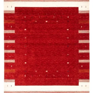 Dywan Gabbeh - Loribaft Perski - 303 x 207 cm - czerwony