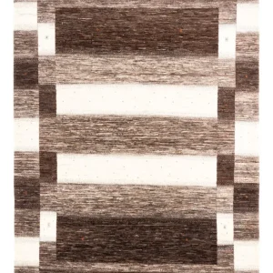 Dywan Gabbeh - Loribaft Perski - 304 x 226 cm - brązowy