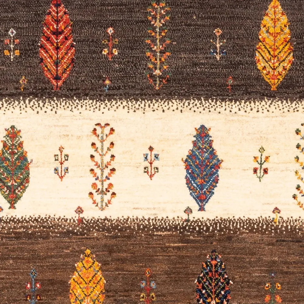 Dywan Gabbeh - Loribaft Perski - Royal - 122 x 84 cm - wielokolorowy