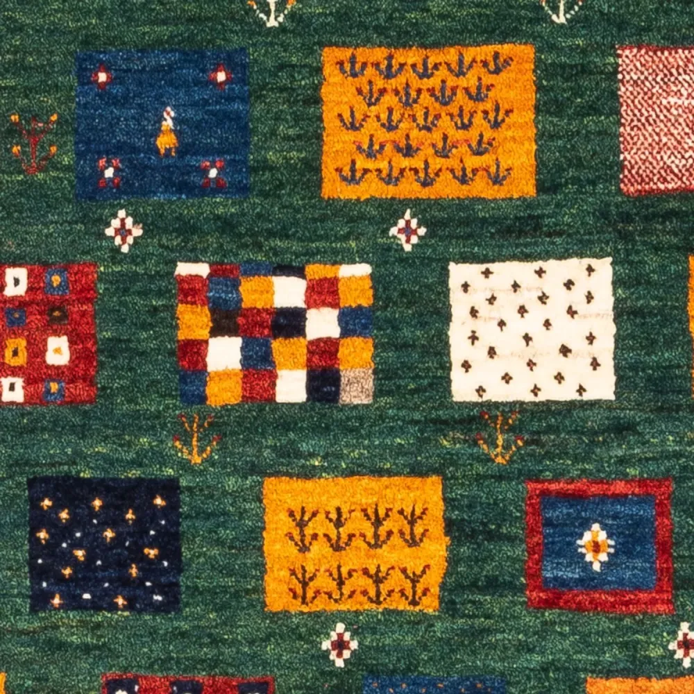 Dywan Gabbeh - Loribaft Perski - Royal - 125 x 80 cm - wielokolorowy