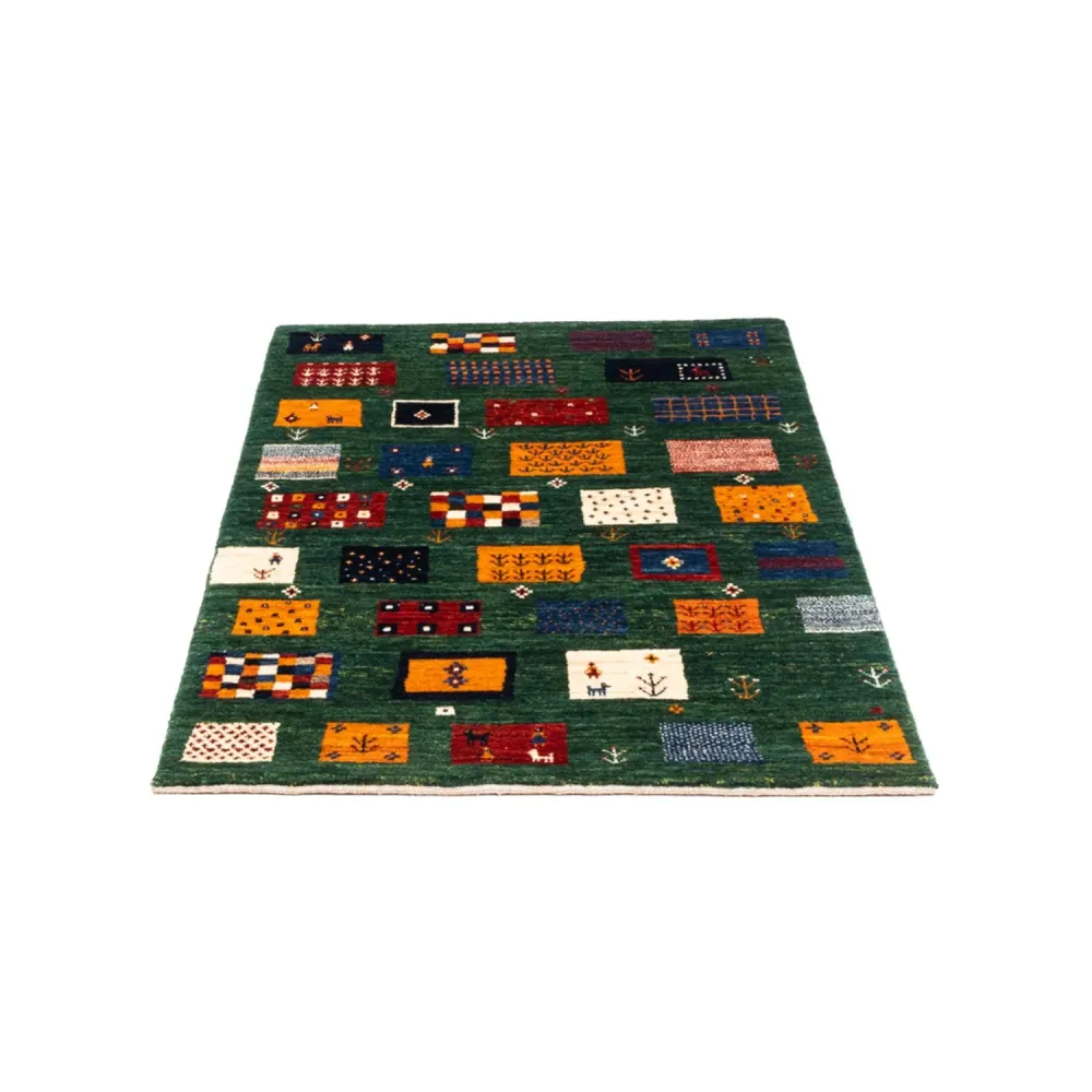 Dywan Gabbeh - Loribaft Perski - Royal - 125 x 80 cm - wielokolorowy