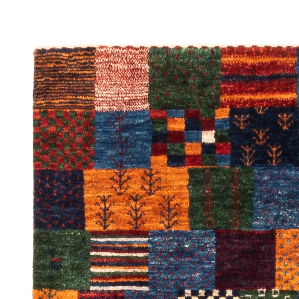 Dywan Gabbeh - Loribaft Perski - Royal - 128 x 84 cm - wielokolorowy