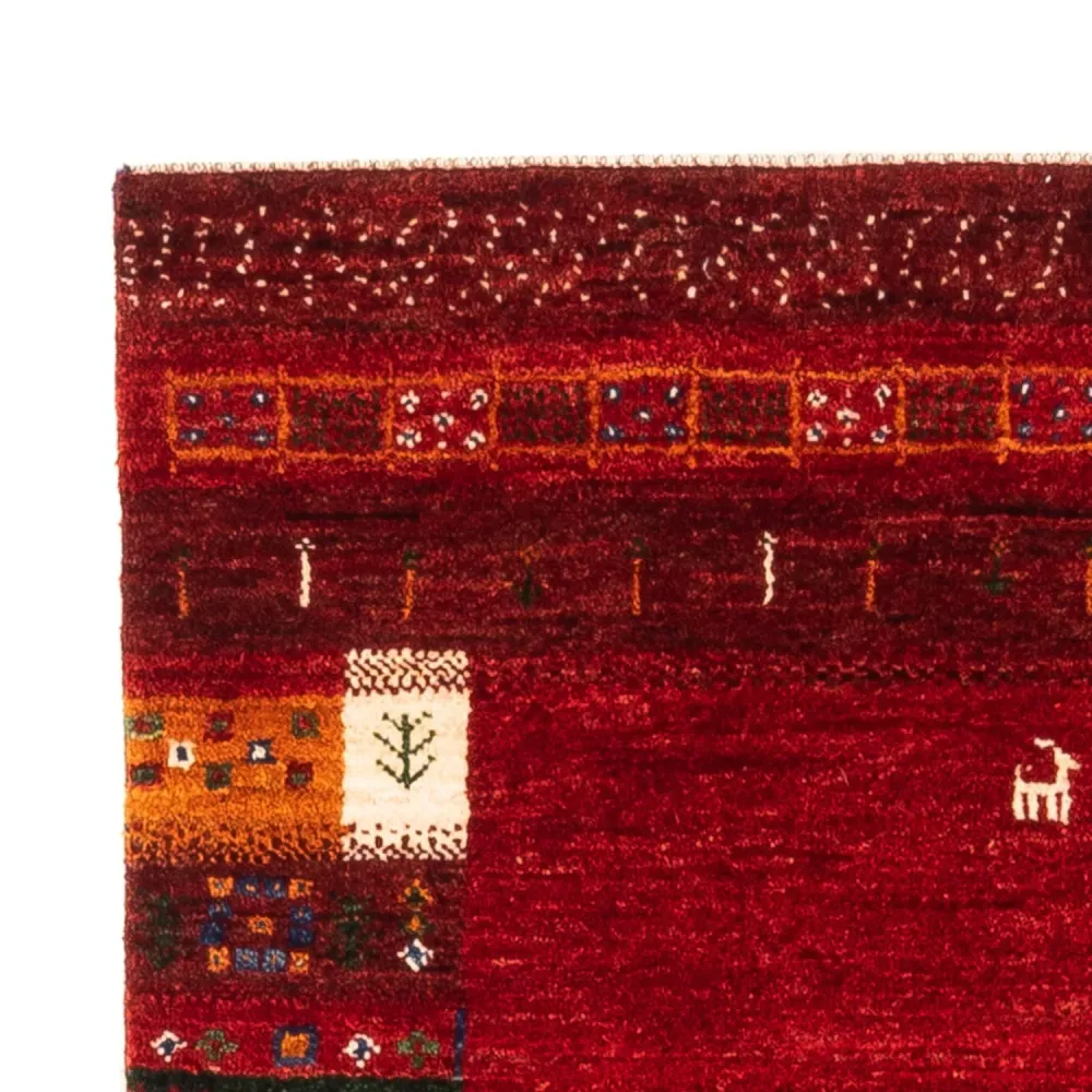 Dywan Gabbeh - Loribaft Perski - Royal - 130 x 86 cm - wielokolorowy
