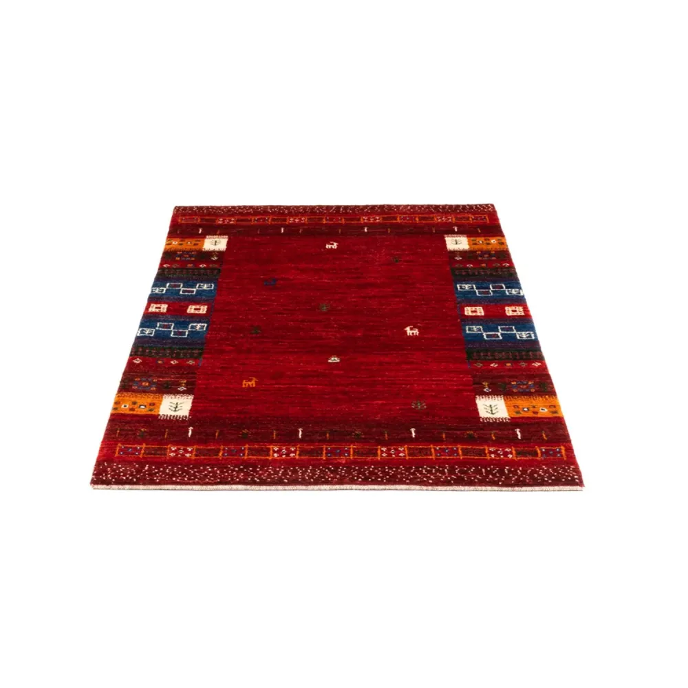 Dywan Gabbeh - Loribaft Perski - Royal - 130 x 86 cm - wielokolorowy
