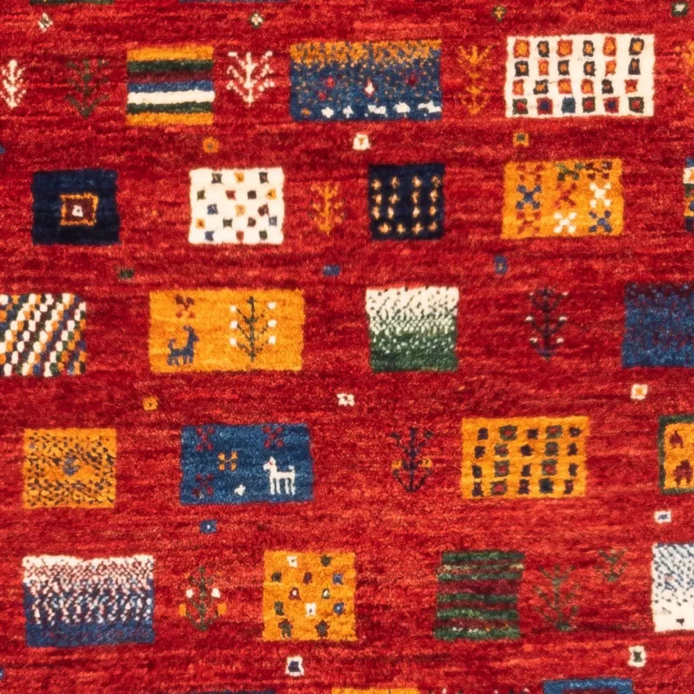 Dywan Gabbeh - Loribaft Perski - Royal - 130 x 85 cm - wielokolorowy