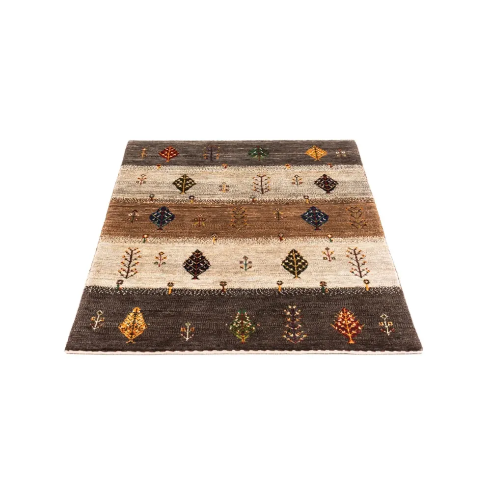 Dywan Gabbeh - Loribaft Perski - Royal - 130 x 84 cm - wielokolorowy