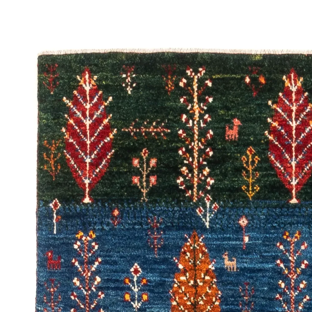 Dywan Gabbeh - Loribaft Perski - Royal - 132 x 84 cm - wielokolorowy