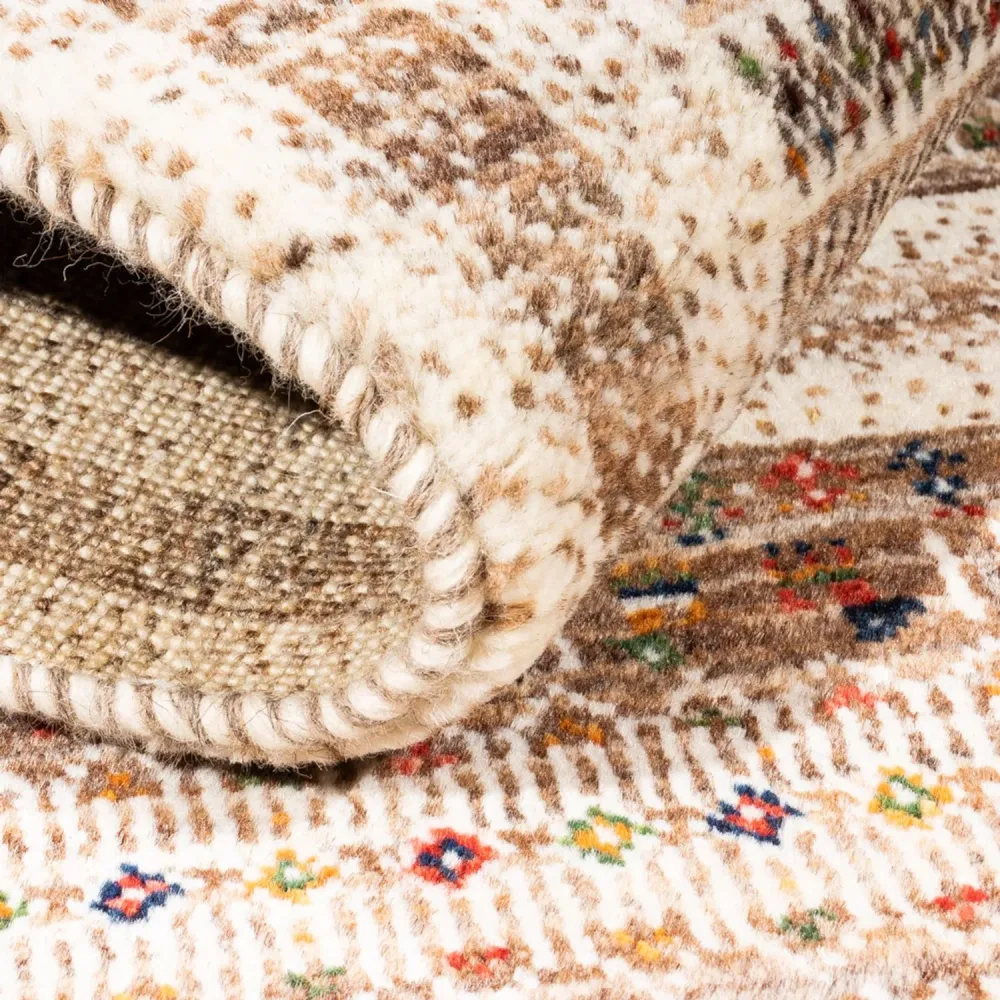 Dywan Gabbeh - Loribaft Perski - Royal - 136 x 84 cm - wielokolorowy