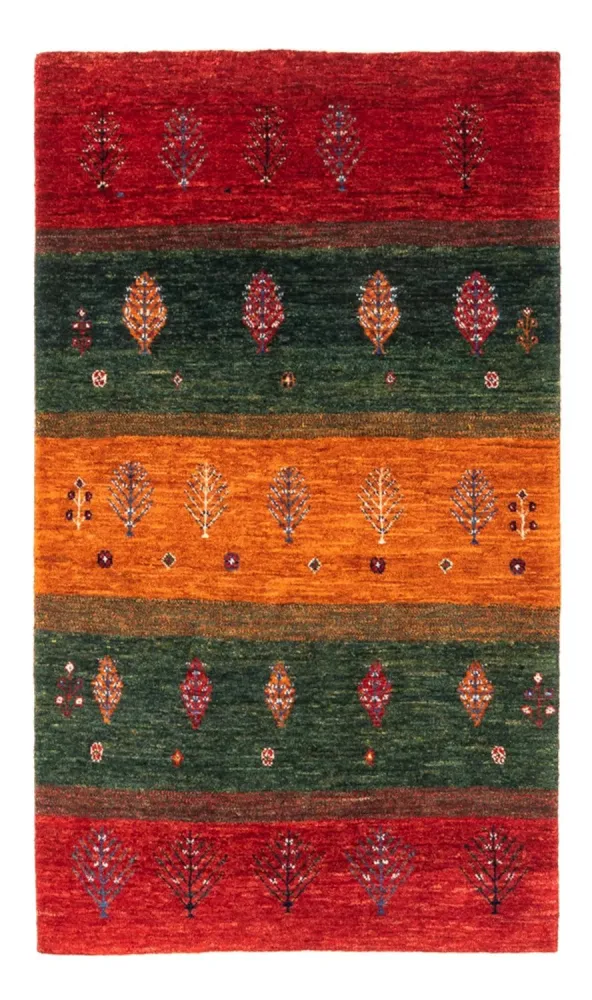 Dywan Gabbeh - Loribaft Perski - Royal - 136 x 84 cm - wielokolorowy
