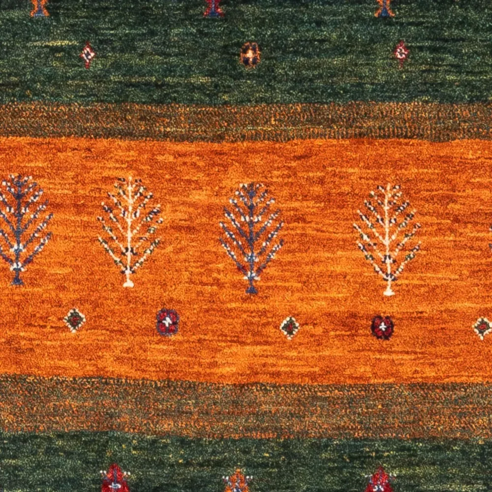 Dywan Gabbeh - Loribaft Perski - Royal - 136 x 84 cm - wielokolorowy