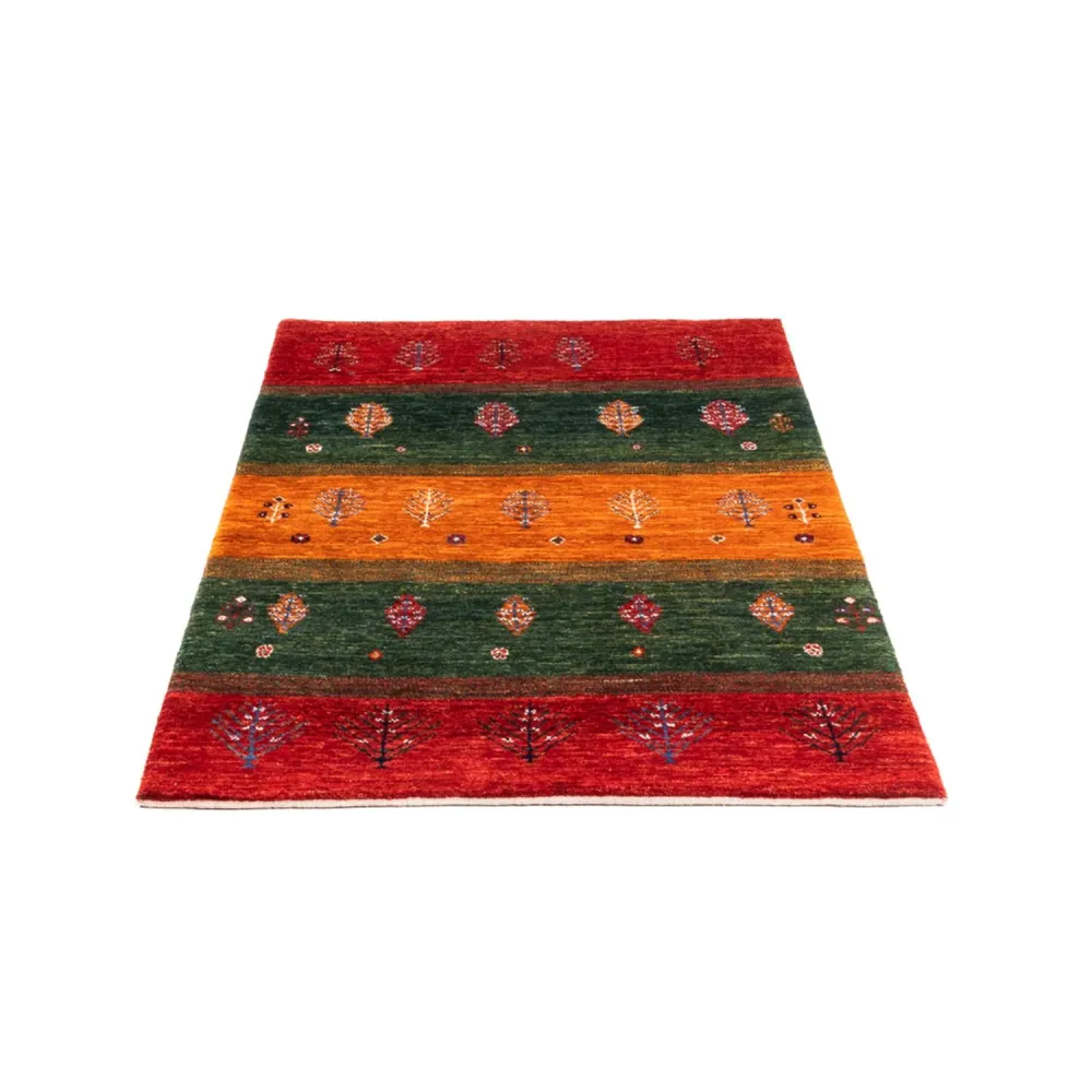 Dywan Gabbeh - Loribaft Perski - Royal - 136 x 84 cm - wielokolorowy