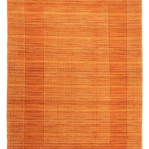 Dywan Gabbeh - Loribaft Softy - 151 x 92 cm - pomarańczowy