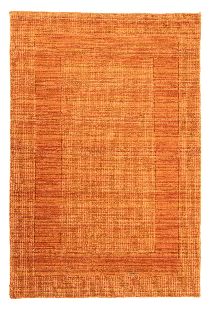 Dywan Gabbeh - Loribaft Softy - 151 x 92 cm - pomarańczowy