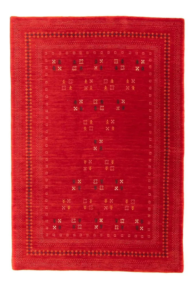 Dywan Gabbeh - Loribaft Softy - 200 x 137 cm - wielokolorowy