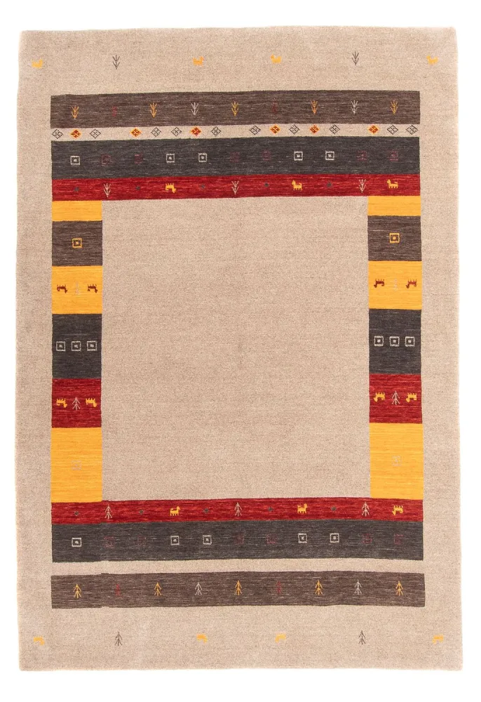 Dywan Gabbeh - Loribaft Softy - 234 x 172 cm - wielokolorowy