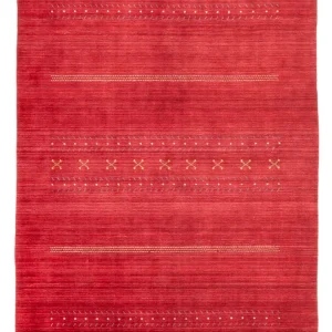 Dywan Gabbeh - Loribaft Softy - 240 x 170 cm - czerwony