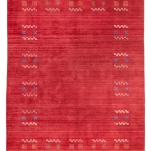 Dywan Gabbeh - Loribaft Softy - 240 x 170 cm - czerwony