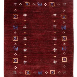 Dywan Gabbeh - Loribaft Softy - 90 x 60 cm - karmelowy