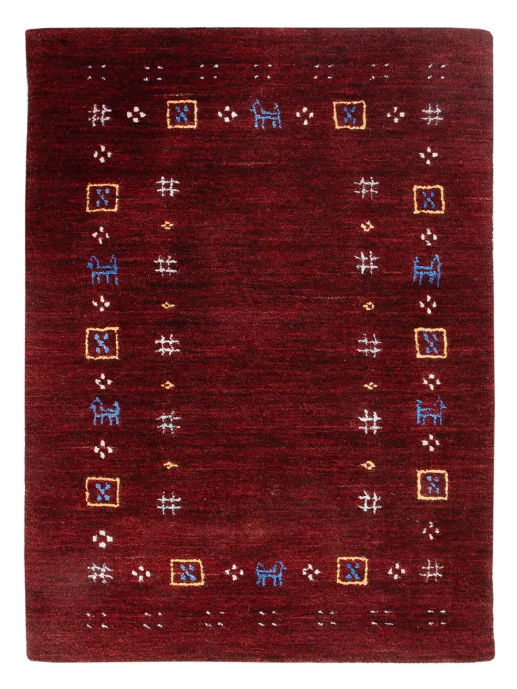 Dywan Gabbeh - Loribaft Softy - 90 x 60 cm - karmelowy