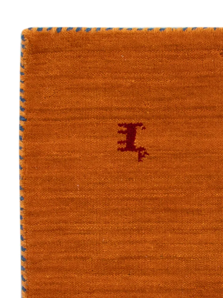 Dywan Gabbeh - Loribaft Softy - 90 x 60 cm - karmelowy