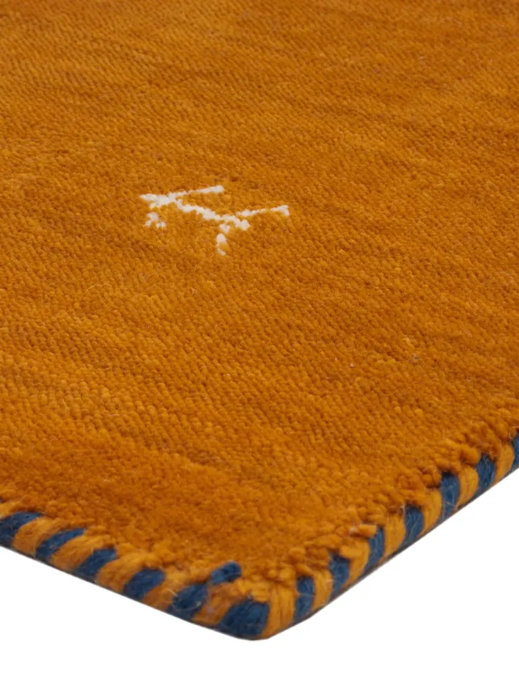 Dywan Gabbeh - Loribaft Softy - 90 x 60 cm - karmelowy