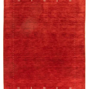 Dywan Gabbeh - Miękki - 200 x 140 cm - czerwony