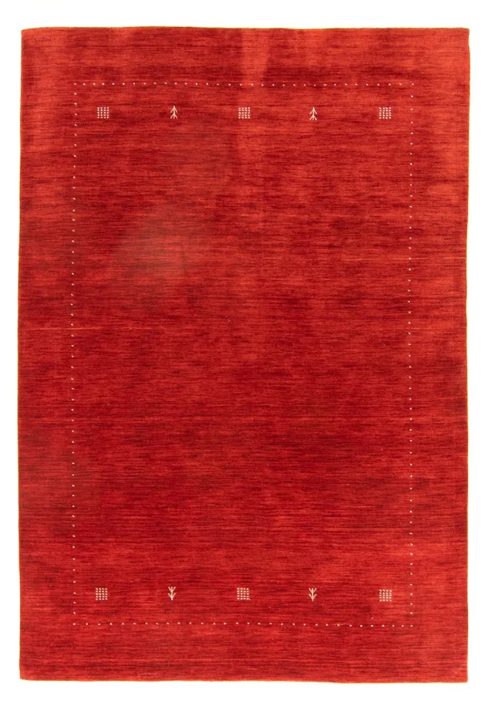 Dywan Gabbeh - Miękki - 200 x 140 cm - czerwony