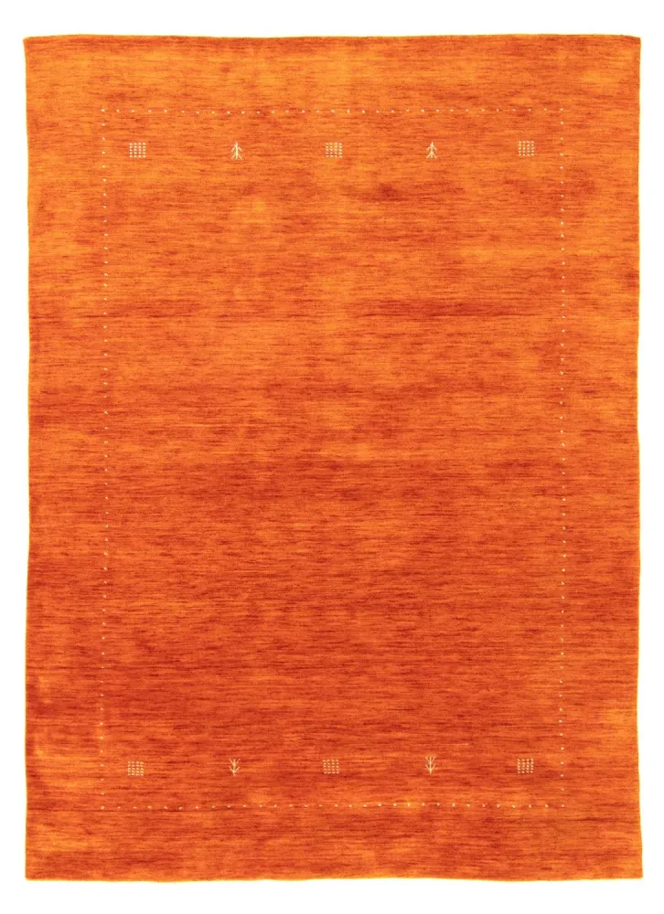 Dywan Gabbeh - Miękki - 200 x 140 cm - pomarańczowy