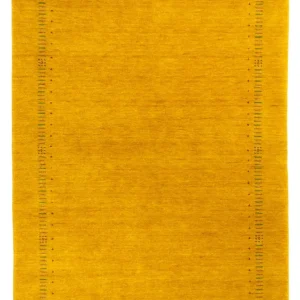 Dywan Gabbeh - Miękki - 236 x 162 cm - złoto